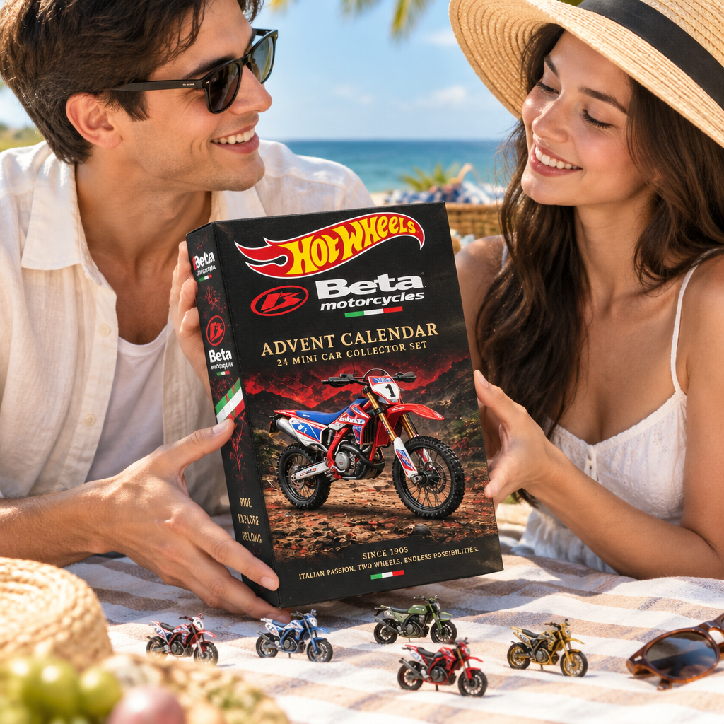 Beta Motorcycles Premium Mini Car Advent Calendar
