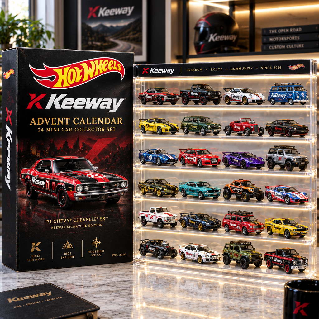 Keeway Premium Mini Car Advent Calendar
