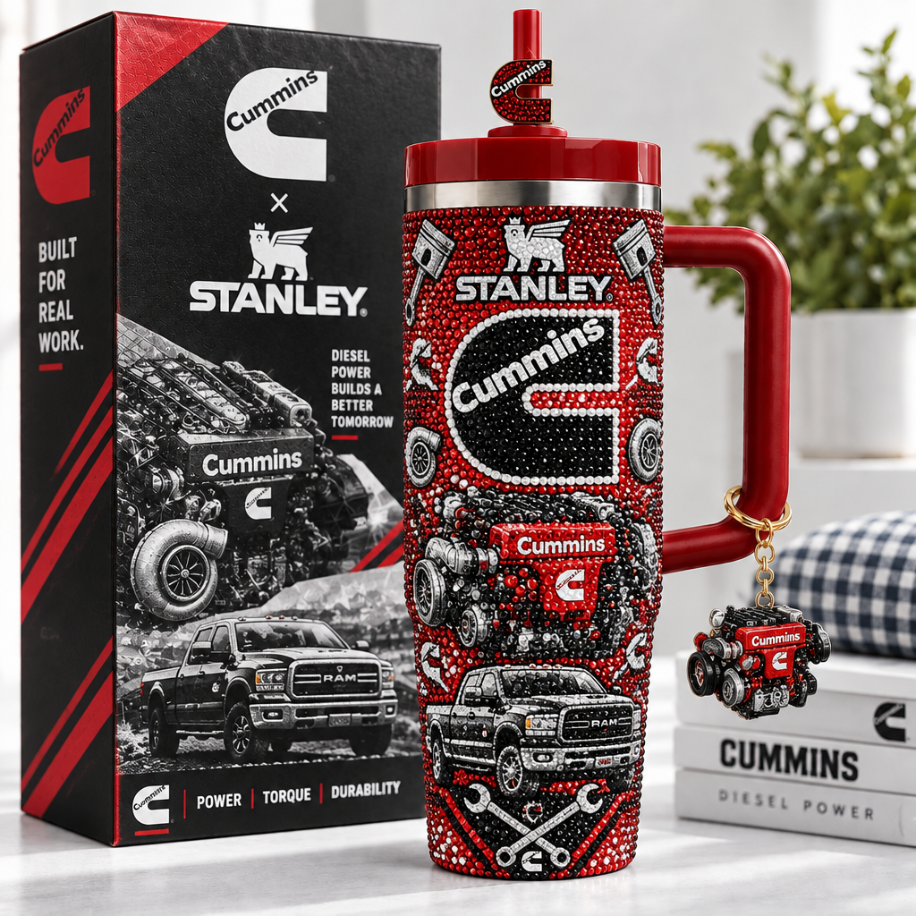 Cummins 40oz Tumbler With Handle TTNL