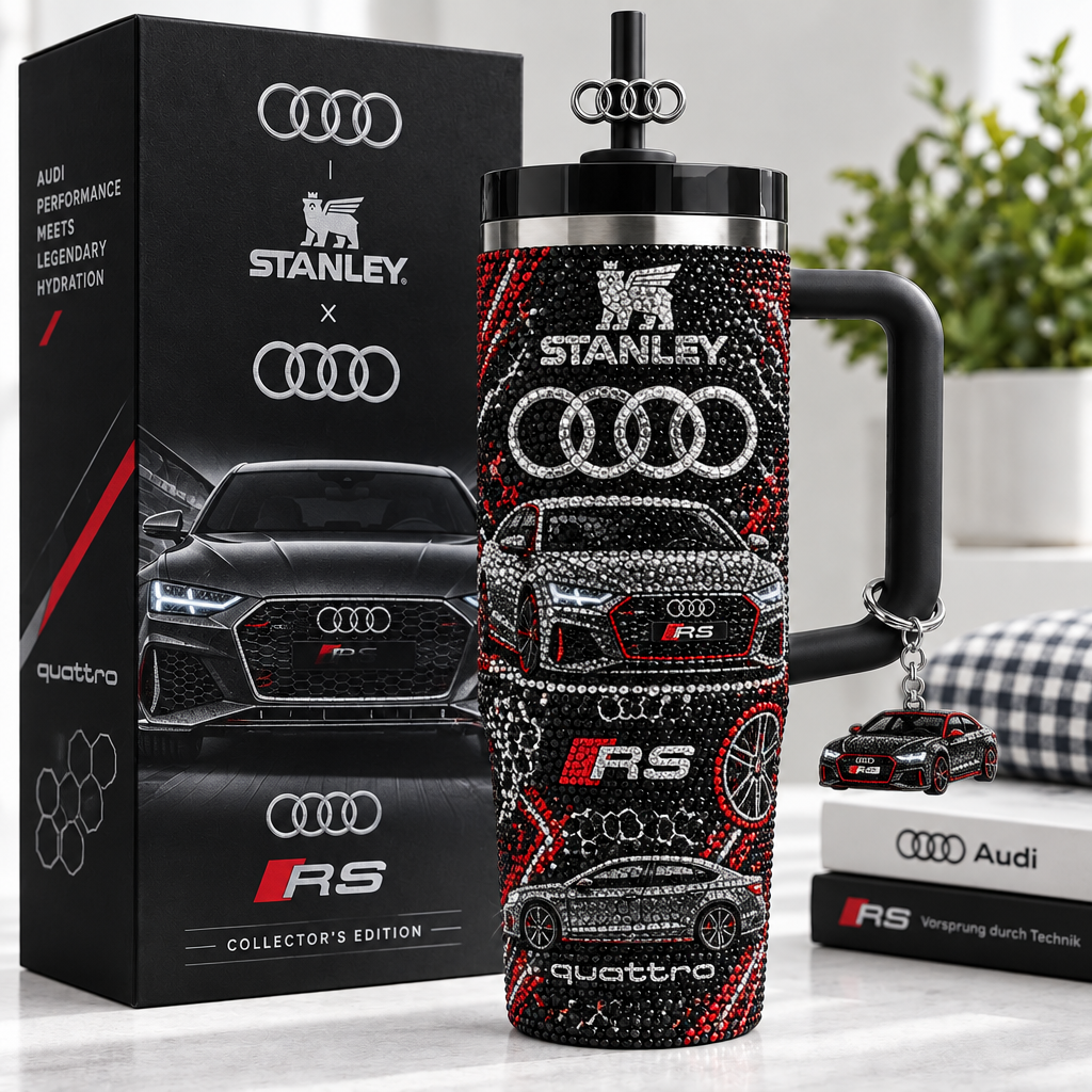 Audi 40oz Tumbler With Handle TTNL