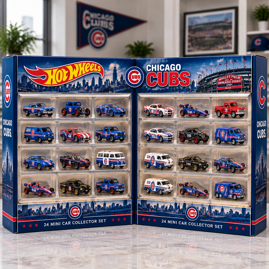 Chicago Cubs Premium Mini Car Advent Calendar