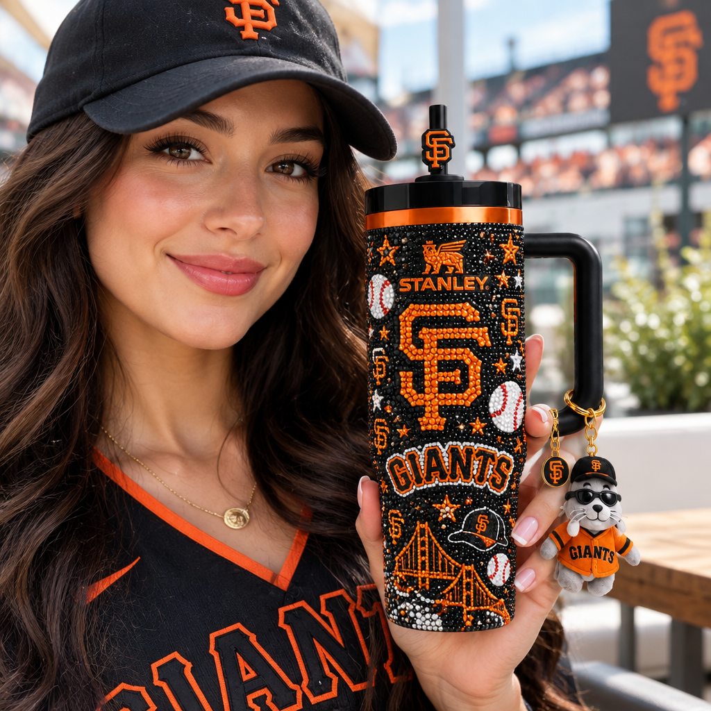 San Francisco Giants 40oz Tumbler With Handle TTNL