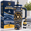 Milwaukee Brewers 40oz Tumbler With Handle TTNL