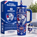 Western Bulldogs 40oz Tumbler With Handle TTNL