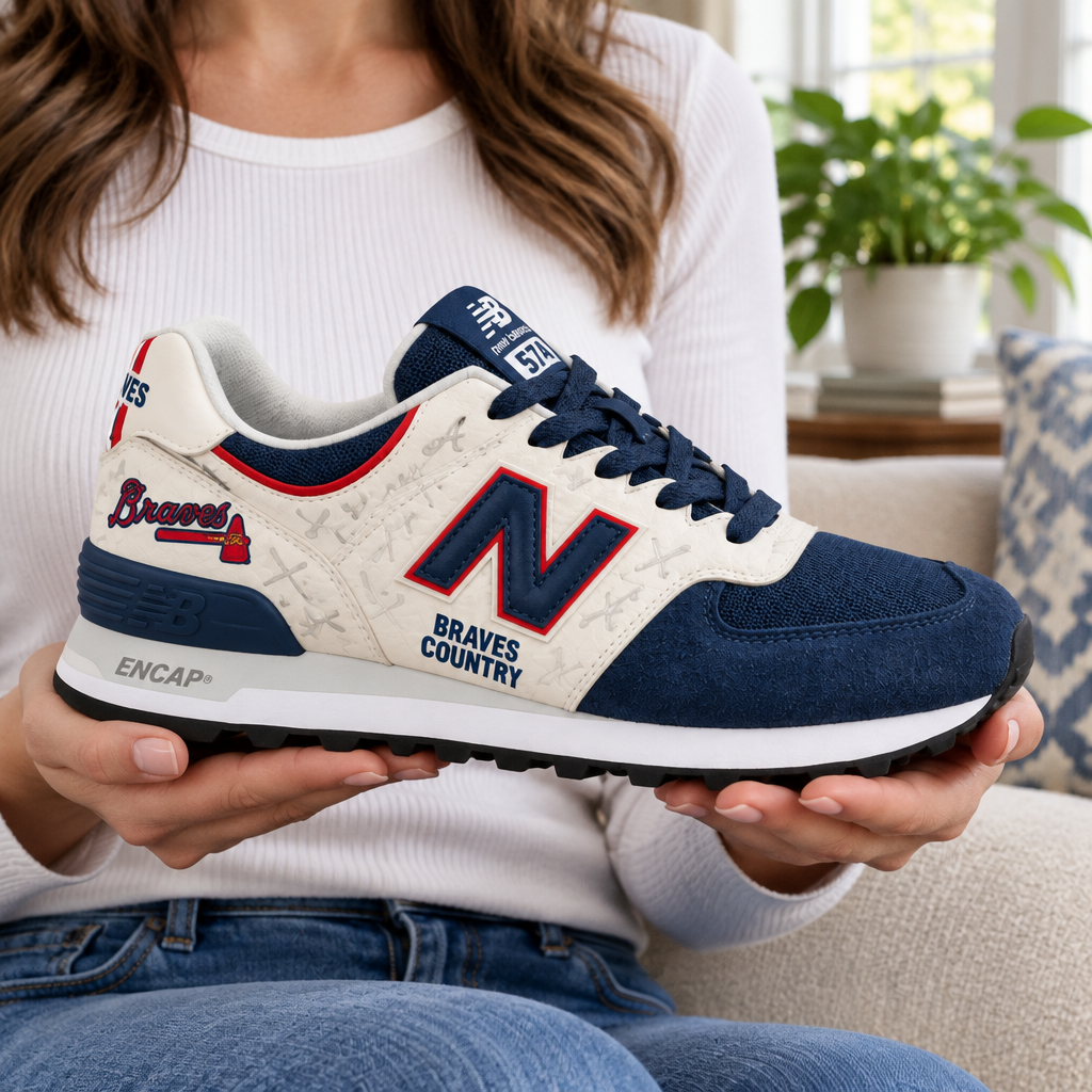 Atlanta Braves NB 574 SNEAKER