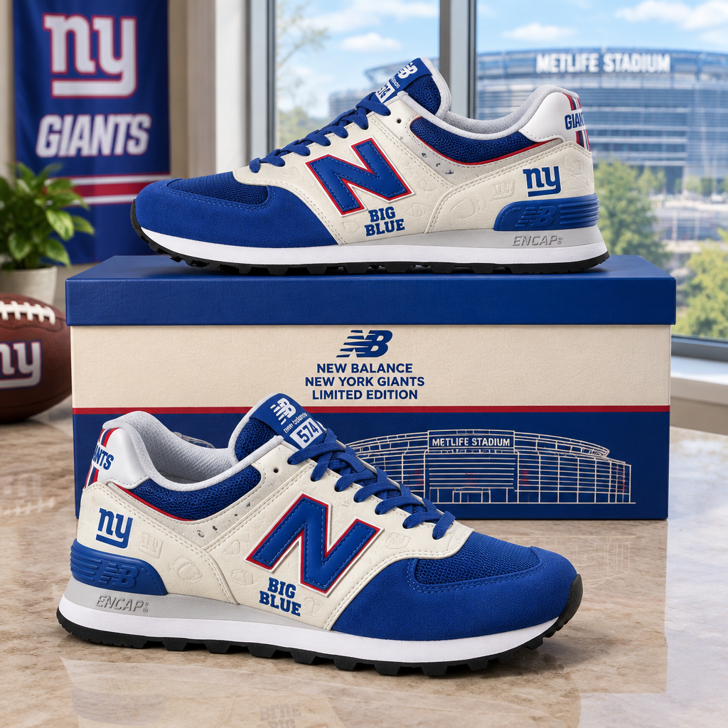 New York Giants NB 574 SNEAKER