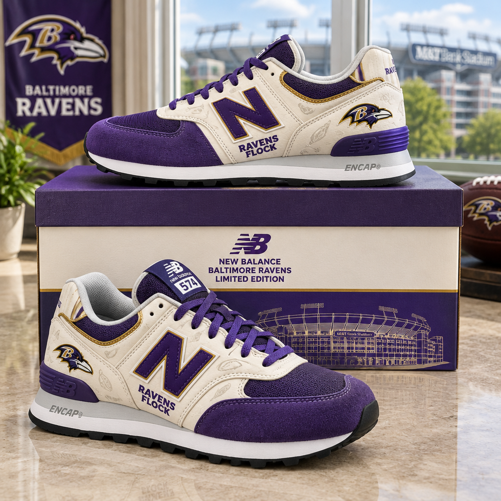 Baltimore Ravens NB 574 SNEAKER