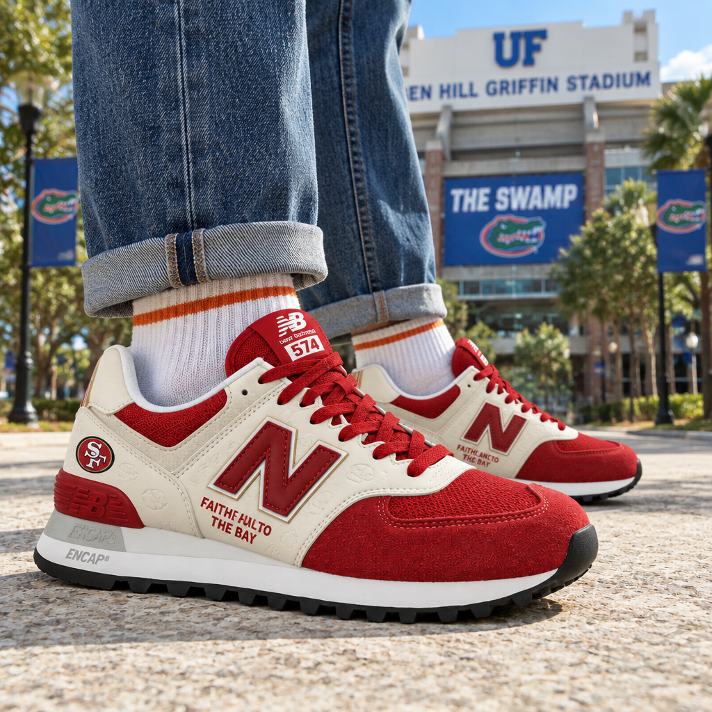 San Francisco 49ers NB 574 SNEAKER