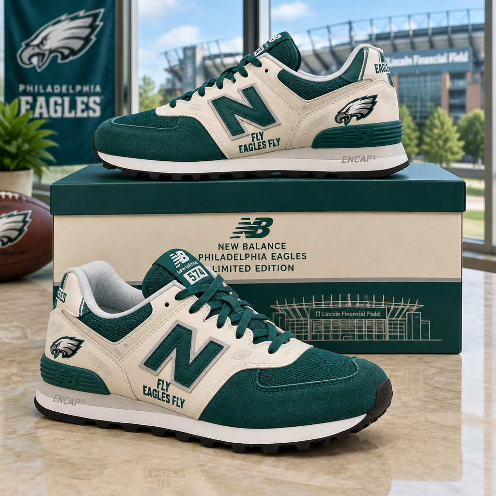 Philadelphia Eagles NB 574 SNEAKER
