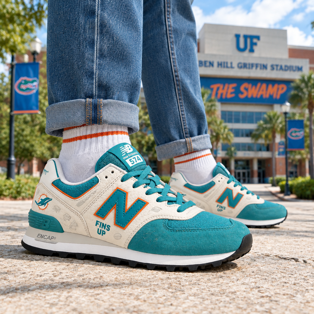 Miami Dolphins NB 574 SNEAKER