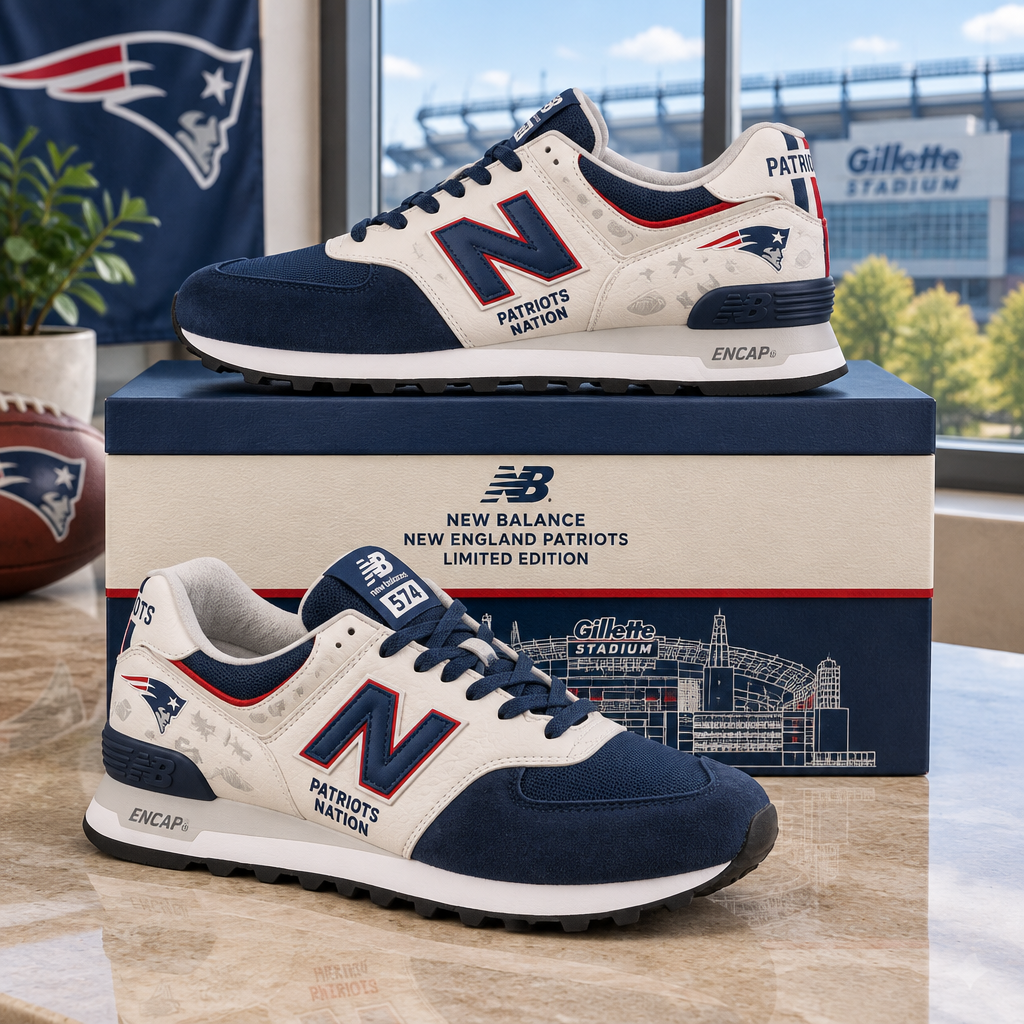 New England Patriots NB 574 SNEAKER